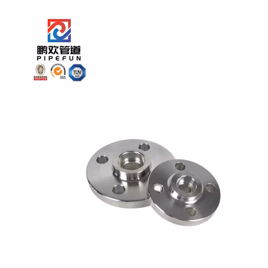 Soudage par emboîtement face RF Classe 150 ASME B16.5 Acier inoxydable forgé 201 316 304 Bride